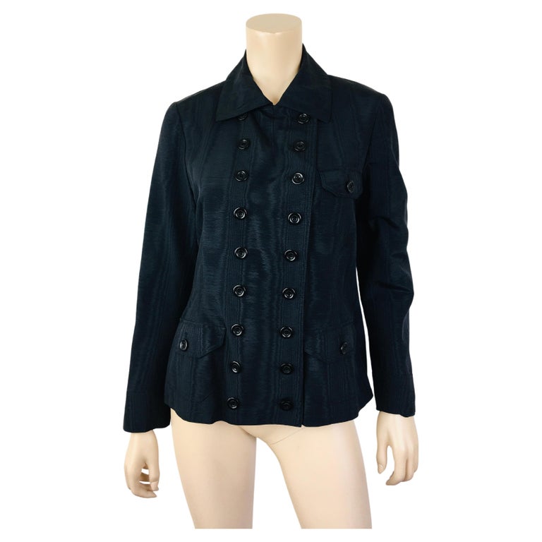 Dries Van Noten Women's Double Breasted Jacket Black