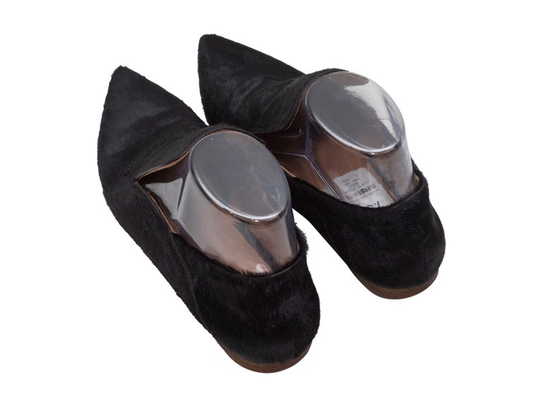 Women's or Men's Dries Van Noten Black  Ponyhair Loafers