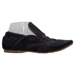 Dries Van Noten Black  Ponyhair Loafers