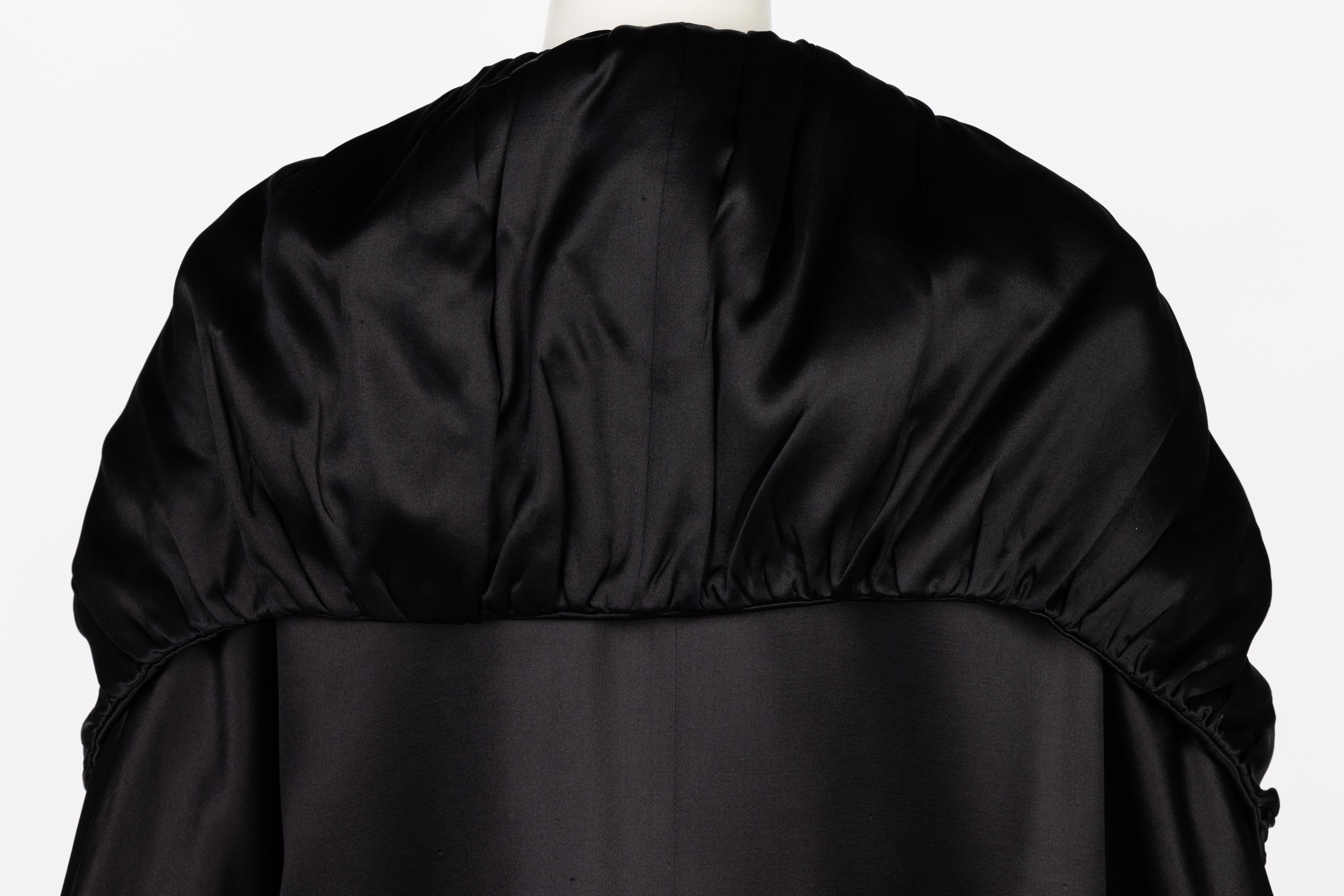 Dries Van Noten - Cappotto in lana e seta Autunno 2000 - Passerella in vendita 2