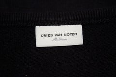 Dries van Noten Black Top with White Trim