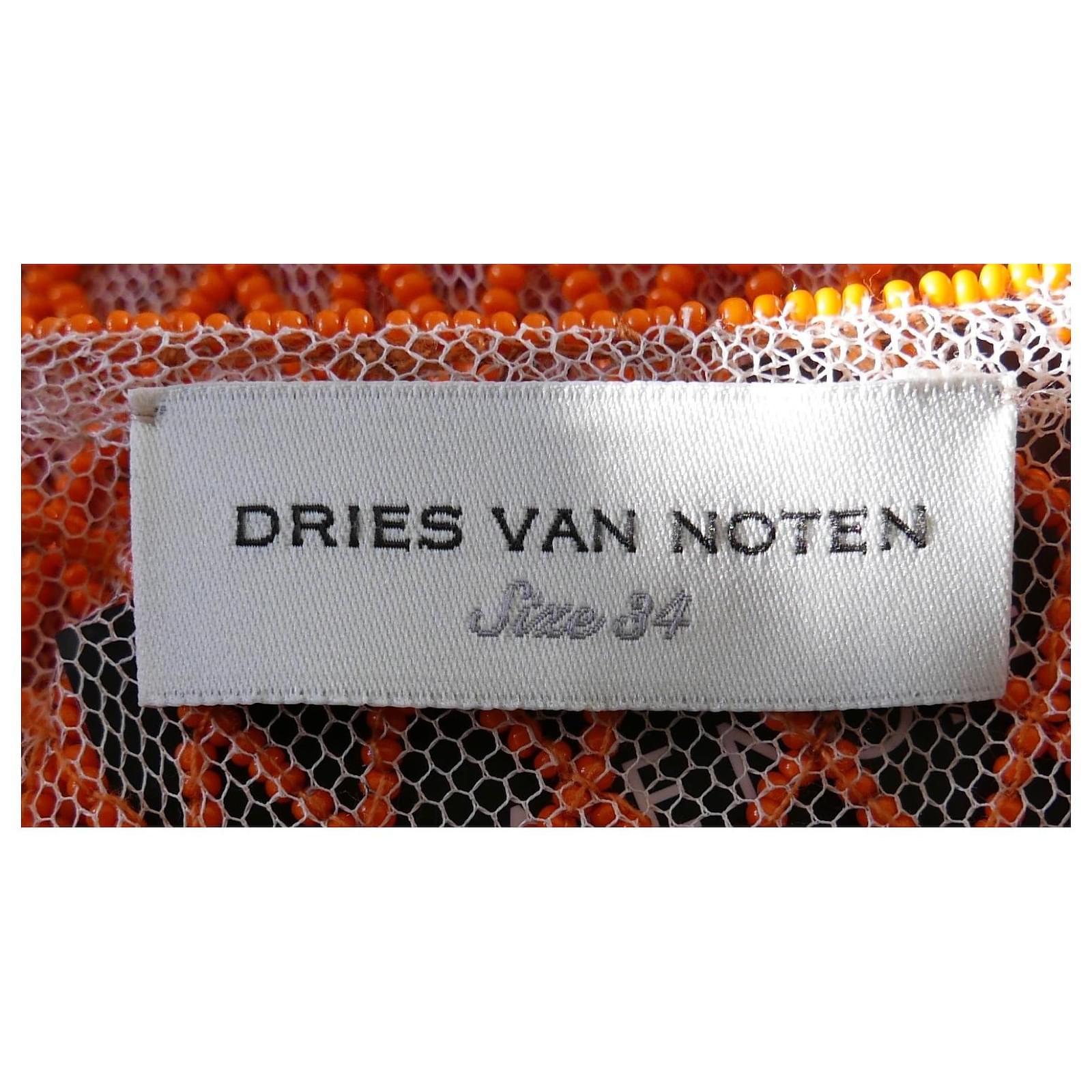 Dries Van Noten Centila Beaded Top For Sale 2