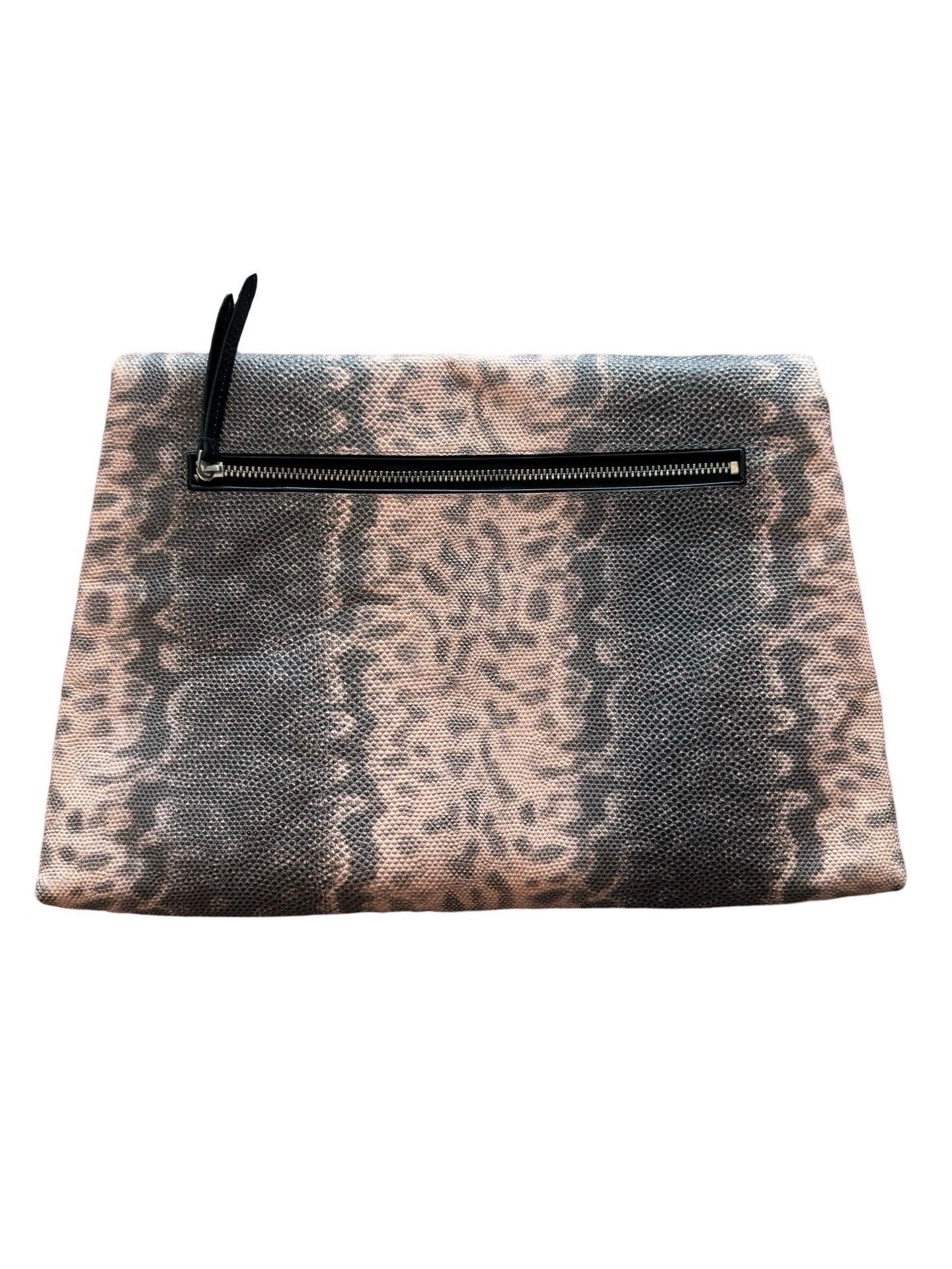 Gris Dries Van Noten pochette enveloppe en vente