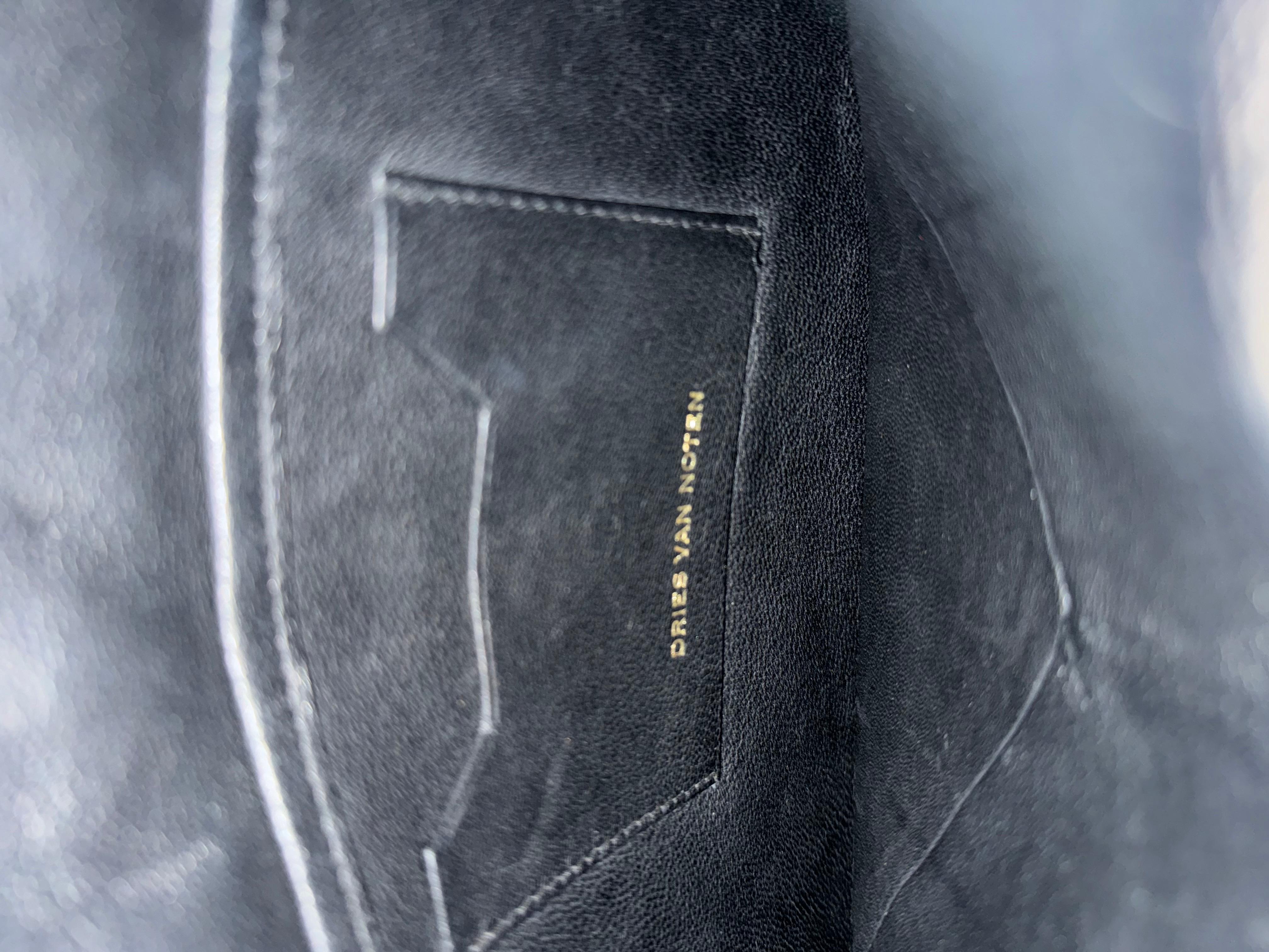 Dries Van Noten pochette enveloppe en vente 1