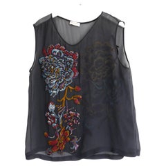 Dries Van Noten - Camicetta vintage con perline Autunno 2003