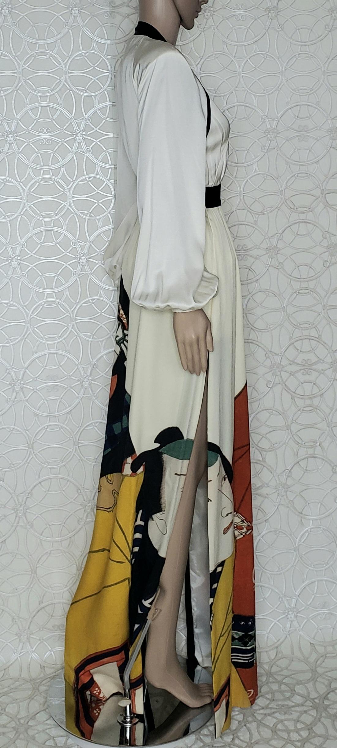 Women's DRIES Van NOTEN Fall 2012 SILK DRESS size 36 - S For Sale