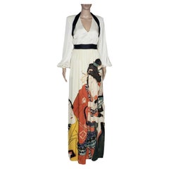DRIES Van NOTEN Herbst 2012 SEIDENKLEID Größe 36 - S