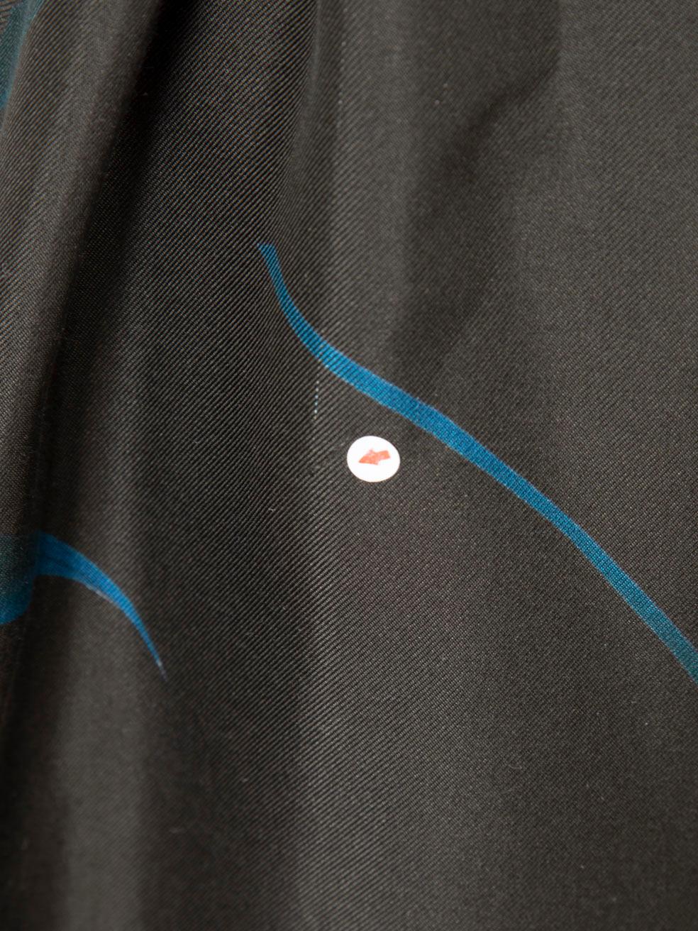 Dries Van Noten Floral Print Midi Belted Dress Size XL 5