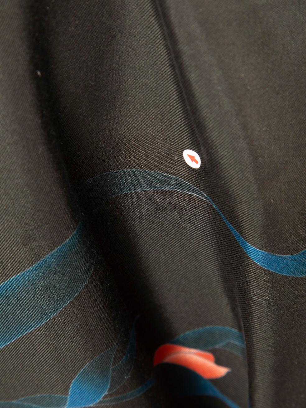 Dries Van Noten Floral Print Midi Belted Dress Size XL 4