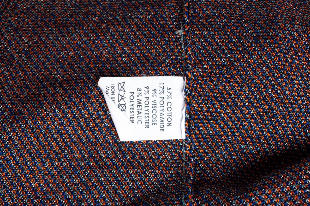 Dries van Noten, Geometric lurex top In Excellent Condition For Sale In AMSTERDAM, NL