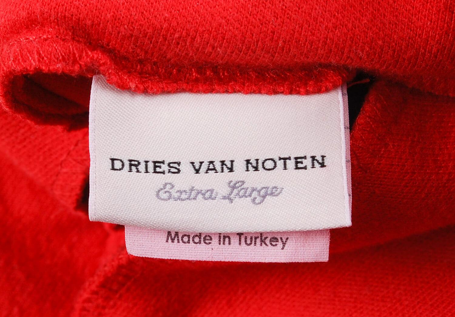 Dries Van Noten Heavy Zippers Men Sweatpants Trousers Size XL In Excellent Condition In Kaunas, LT