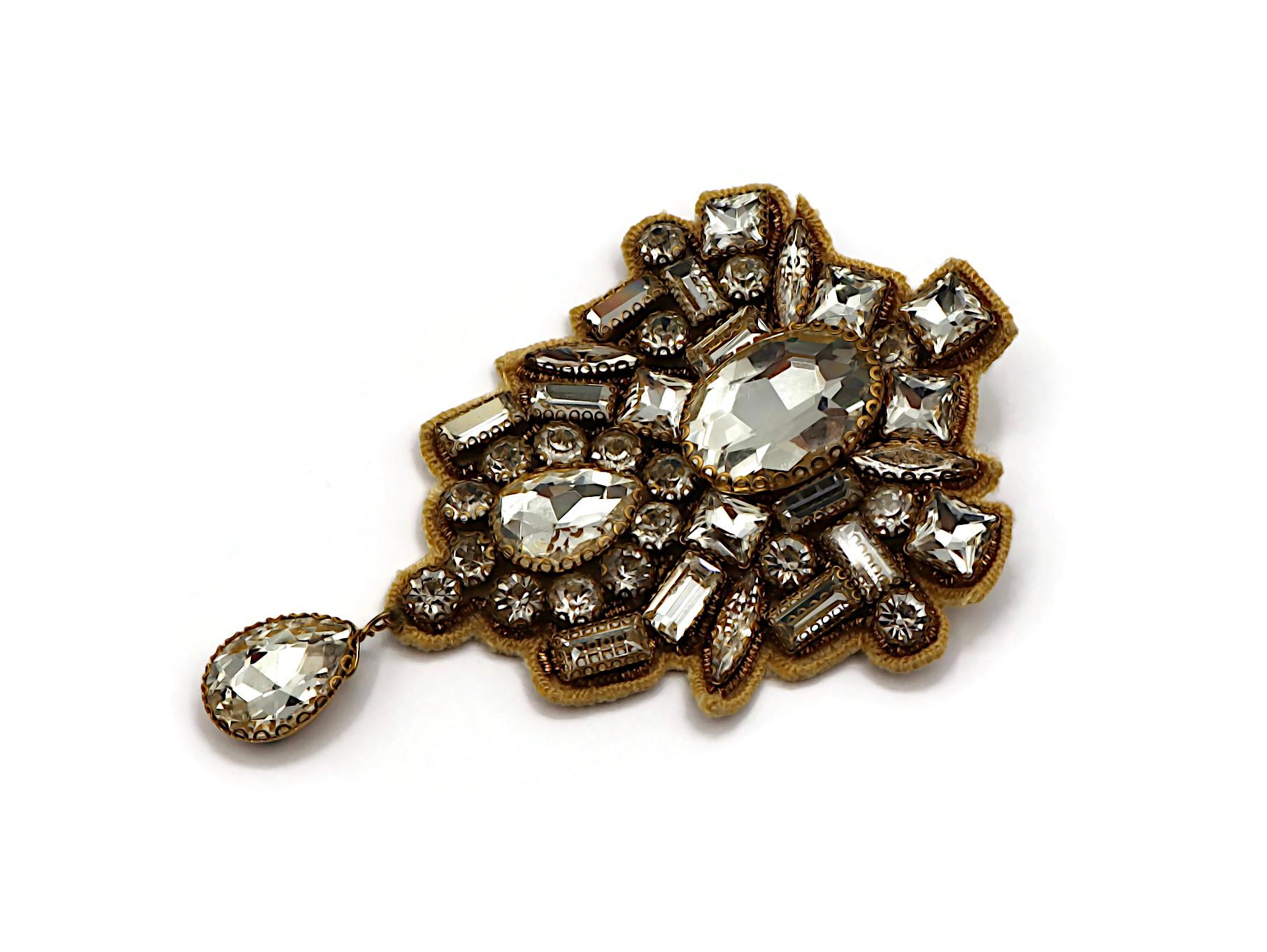 DRIES VAN NOTEN Jewelled Brooch 2