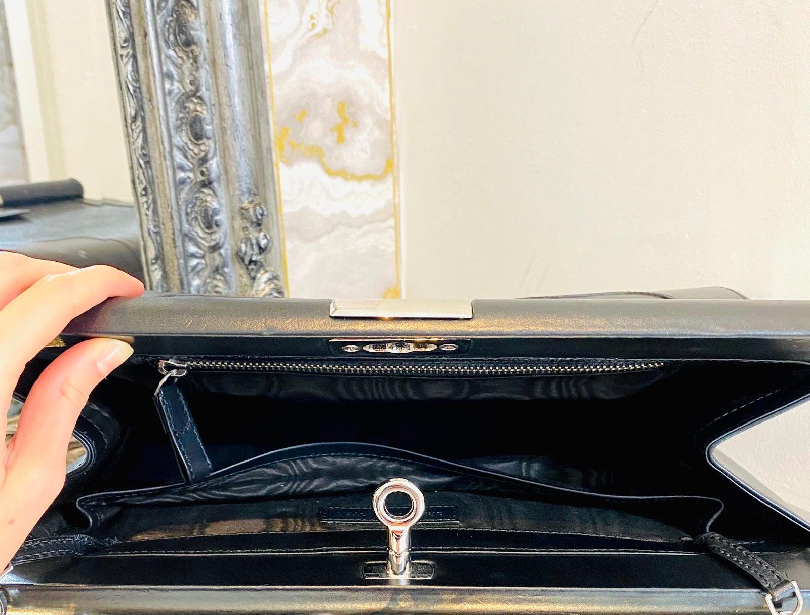 Bolso de piel Dries van Noten Negro en venta 3