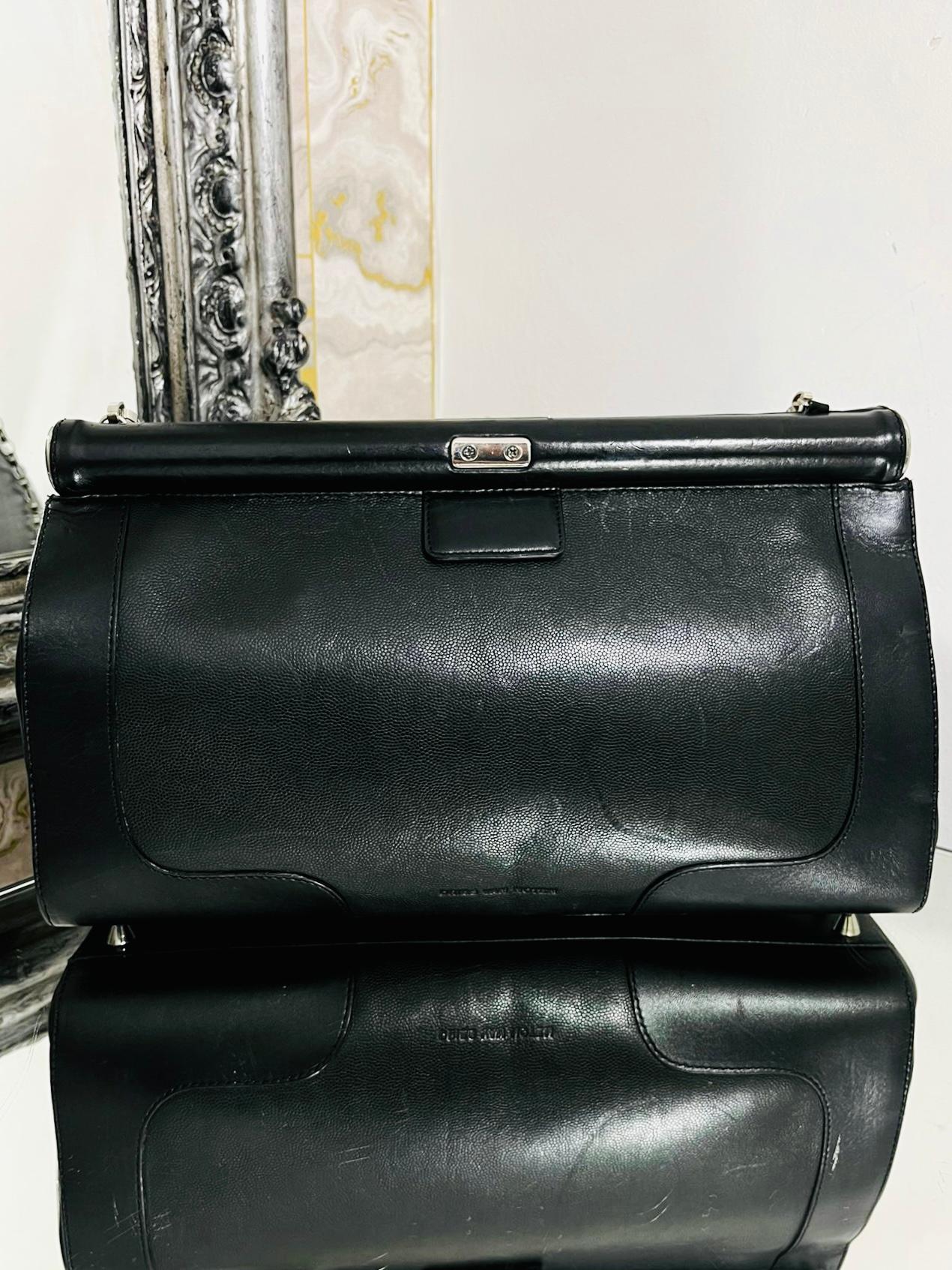 Bolso de piel Dries van Noten Negro en venta 4