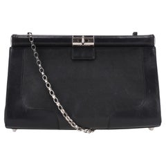 Bolso de piel con correa de cadena Dries van Noten