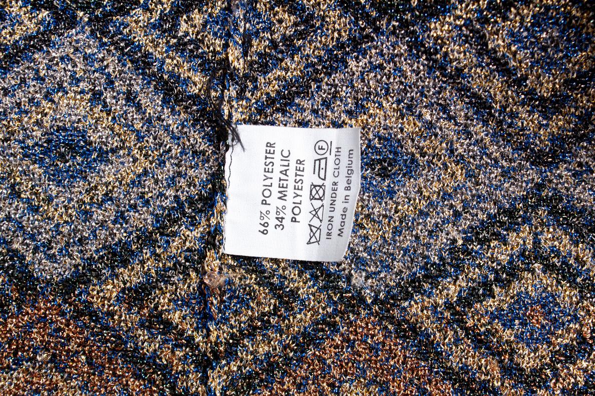 Dries van Noten, Lurex cardigan In Excellent Condition For Sale In AMSTERDAM, NL