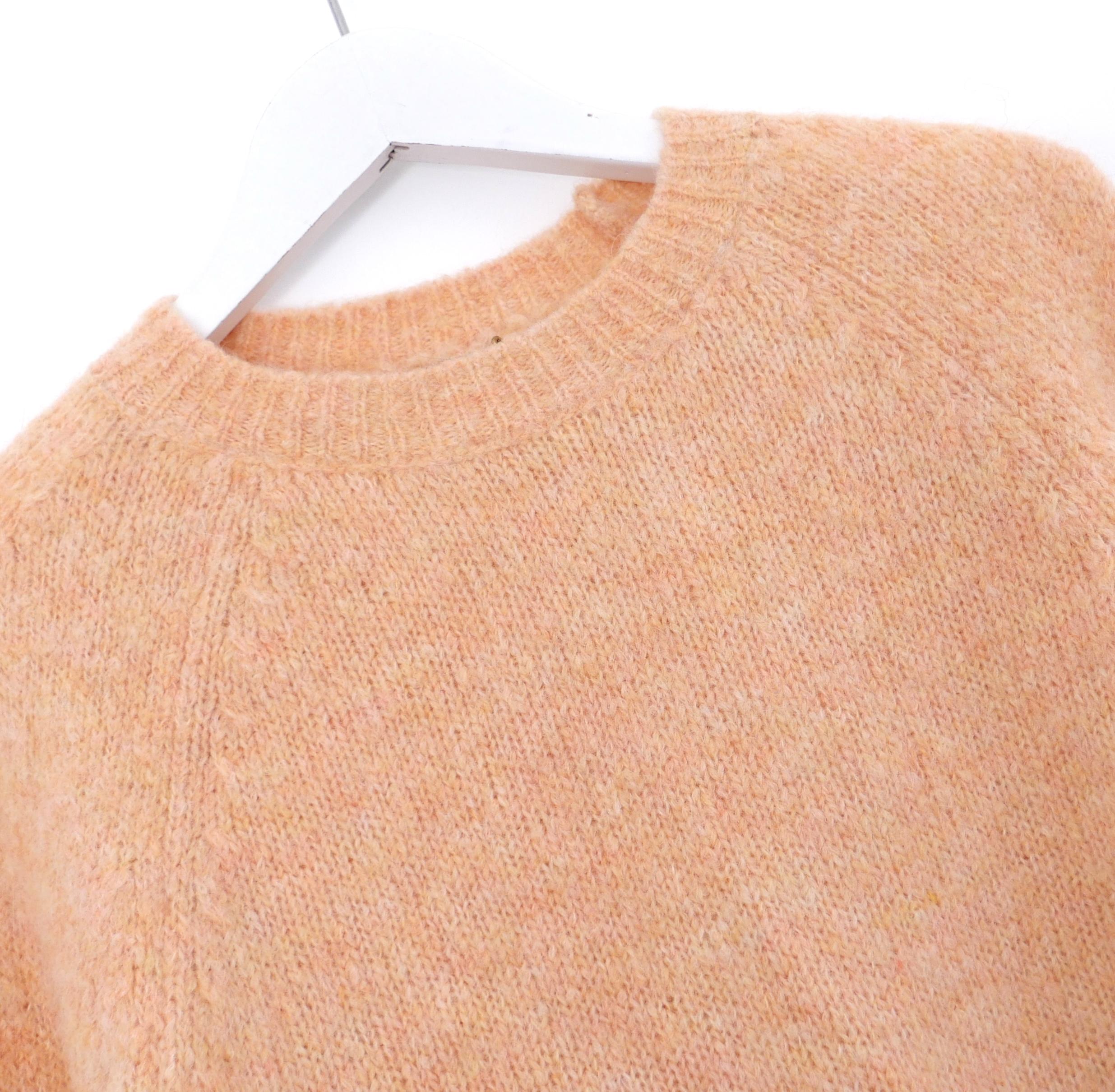 Arancia Dries van Noten Maglione Melbourne in Alpaca Pesca