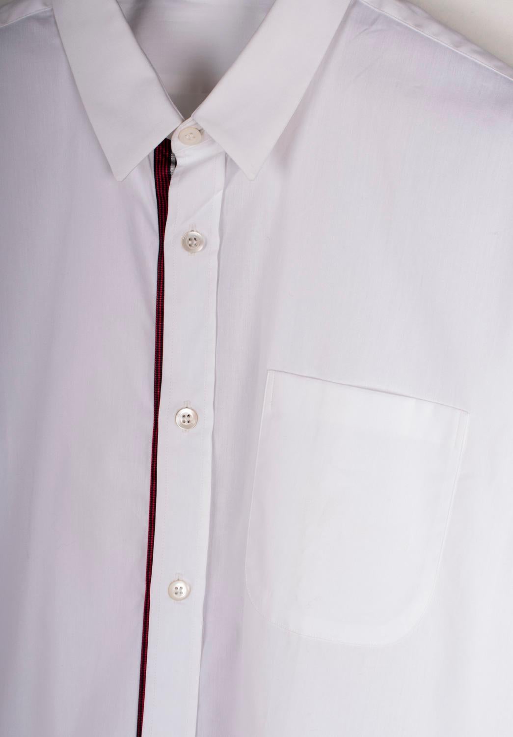 Gray Dries Van Noten Men Shirt Casual Size 48 – M/L For Sale
