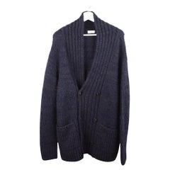 Dries Van Noten Men Sweater heavy warm cardigan L, S1866