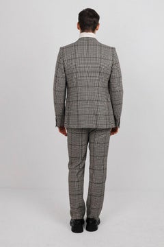 Traje de dos piezas para hombre de Dries Van Noten, modelo IT52, tallas M/L, de lana y algodón, multicolor
