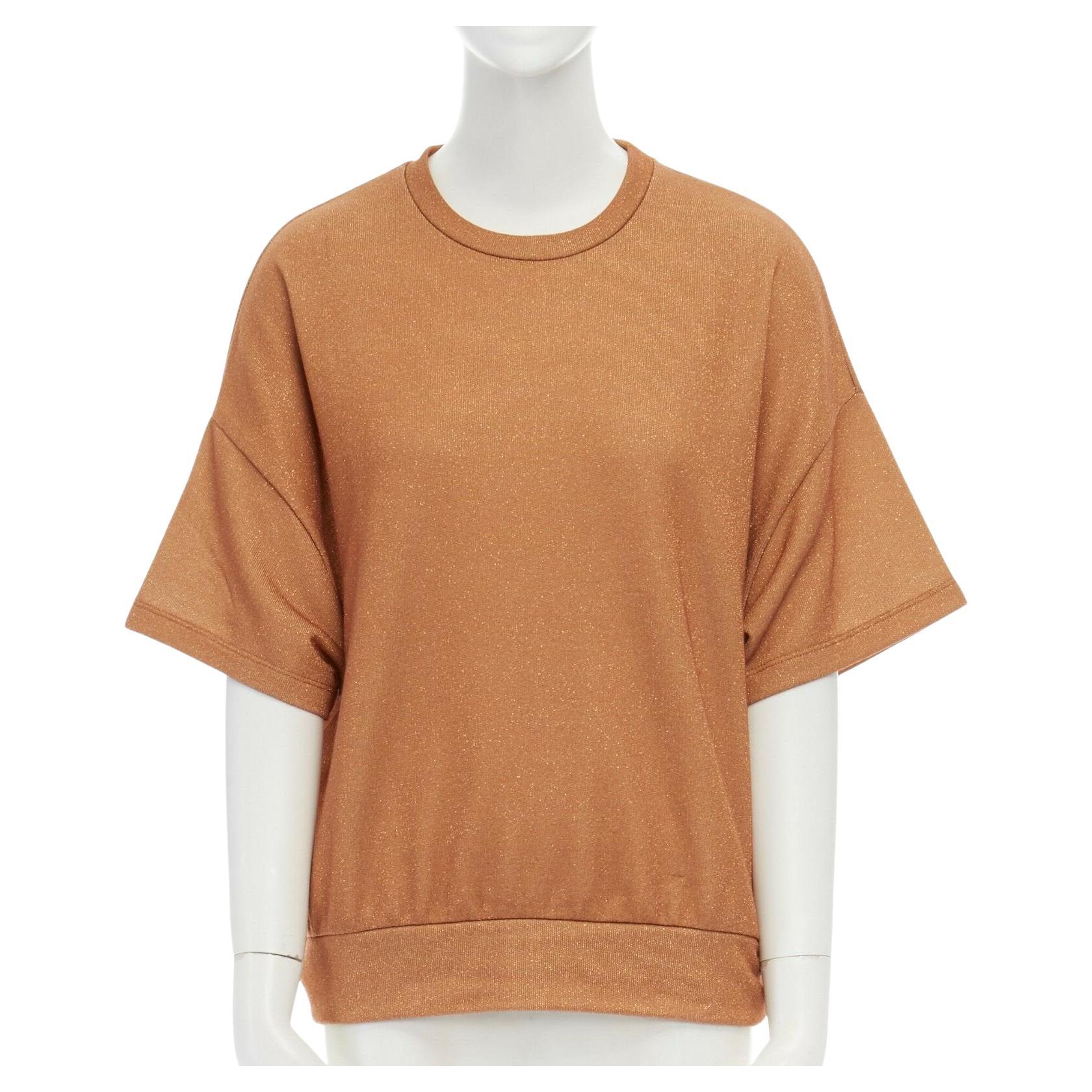 pullover gold lurex
