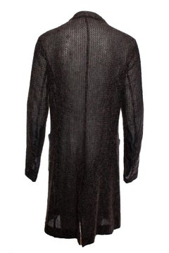 Dries van Noten, Mohair cardigan in brown