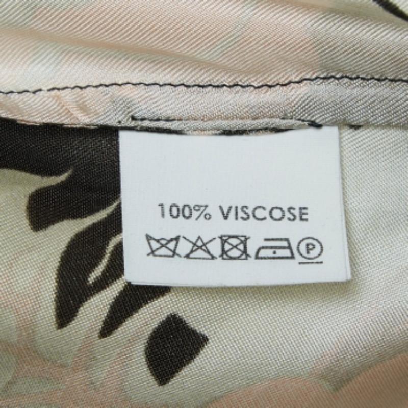 Donna Dries van Noten - Giacca in raso con stampa floreale multicolore - L. in vendita