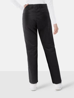 Dries Van Noten Navy Slim Fit High Rise Trousers Size M