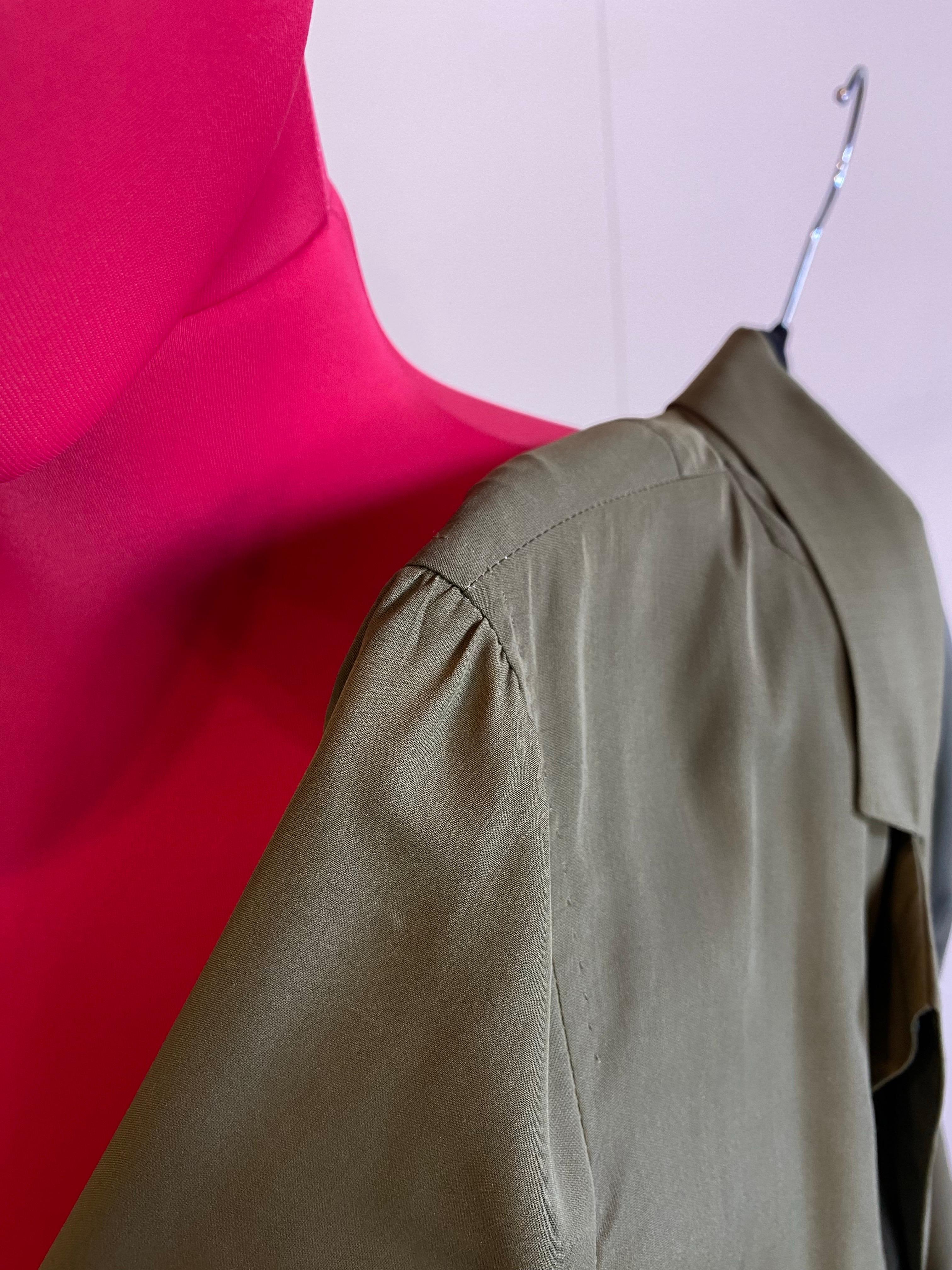 Giacca in seta Dries Van Noten Oliver in vendita 5