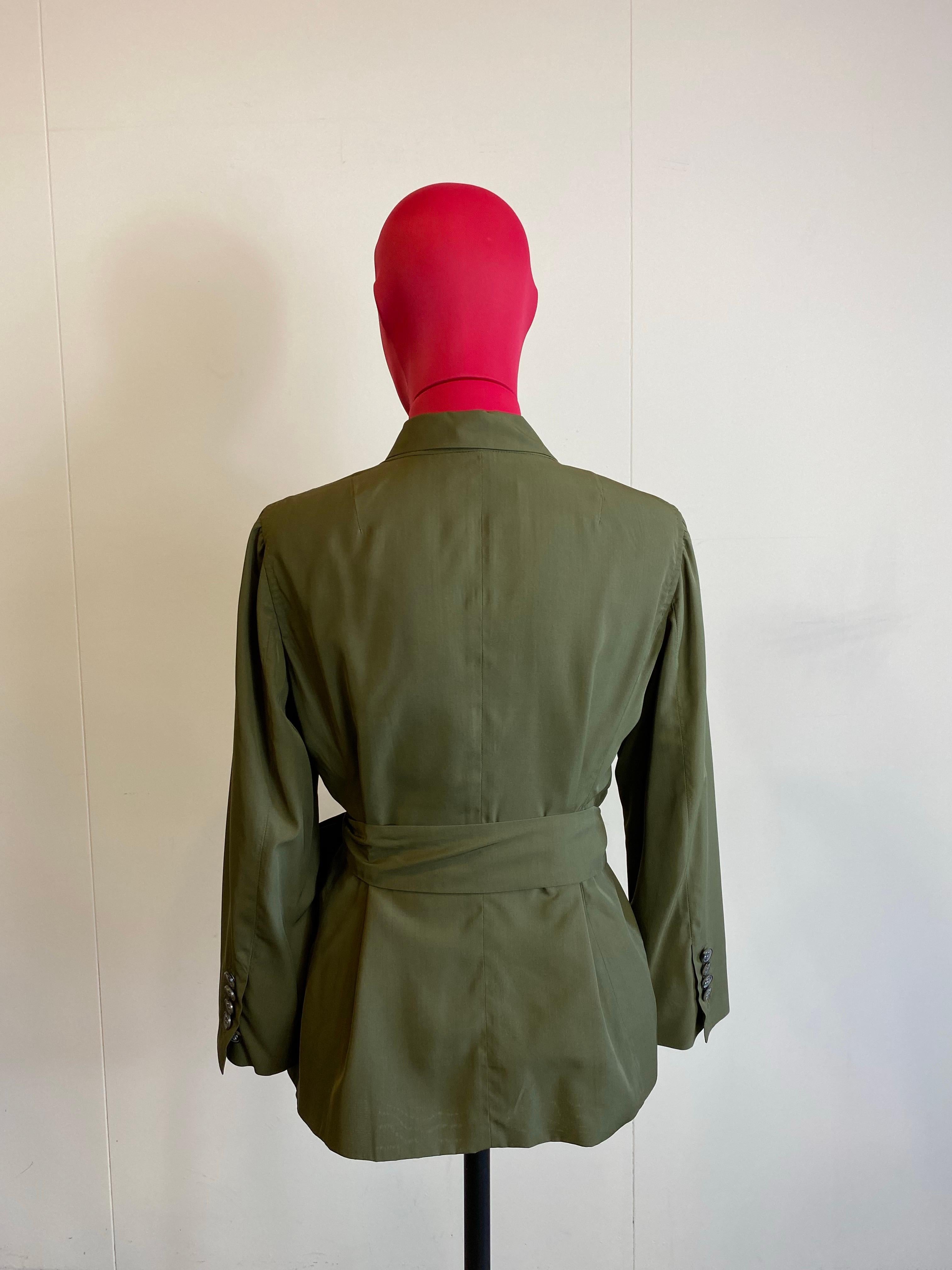 Giacca in seta Dries Van Noten Oliver in vendita 1