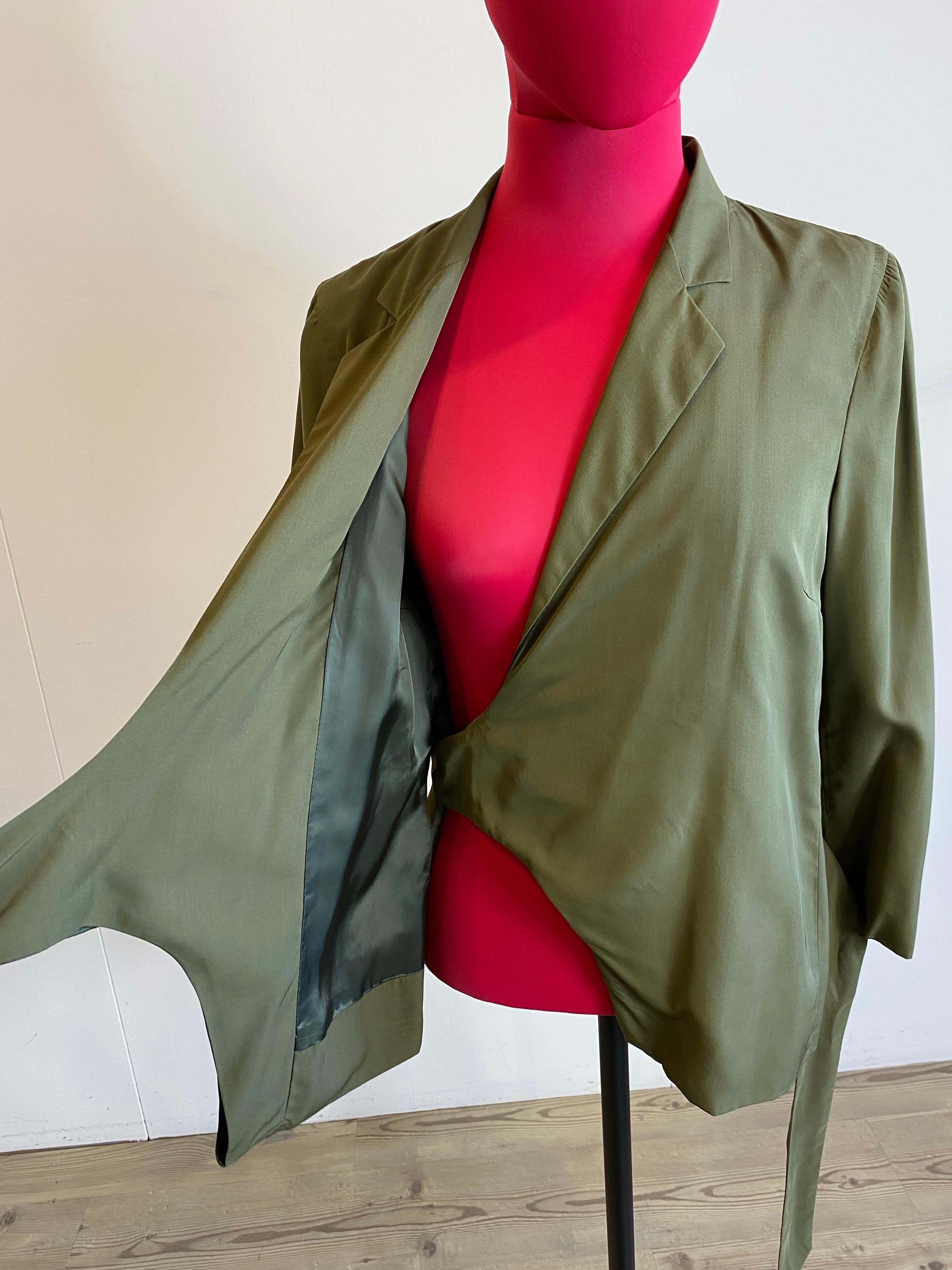 Giacca in seta Dries Van Noten Oliver in vendita 2
