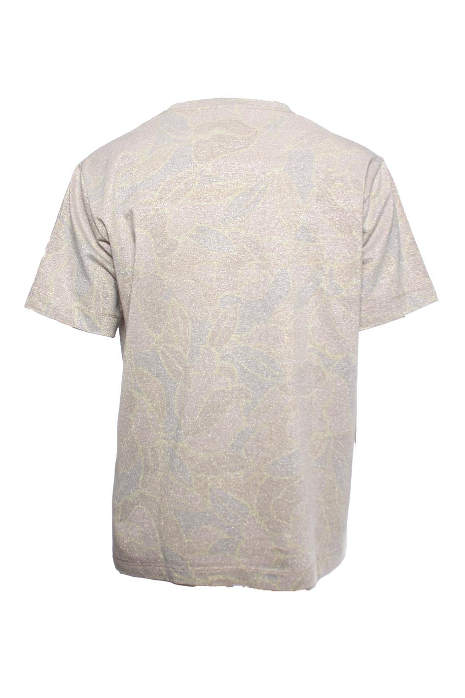 Women's Dries van Noten, Pastel colored lurex top For Sale