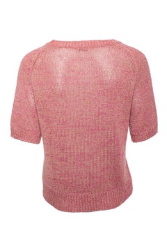 Dries van Noten, Pink knitted top