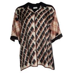 Dries van Noten, printed blouse