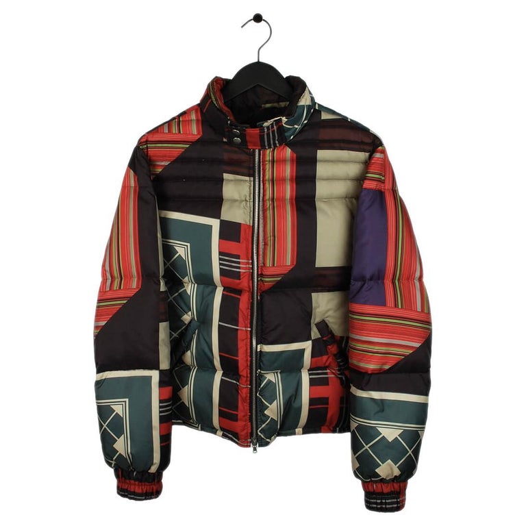 Dries Van Noten Puffer Nylon Down Men Jacket Size XL For Sale at 1stDibs