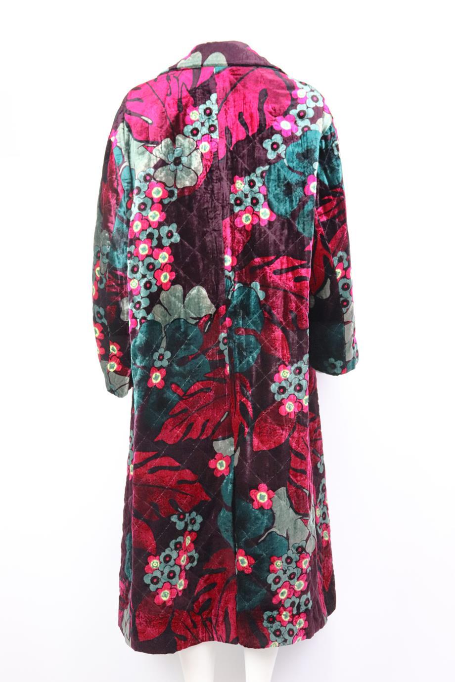 dries van noten floral coat