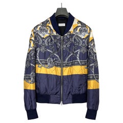 Bomber in seta trapuntata Dries Van Noten