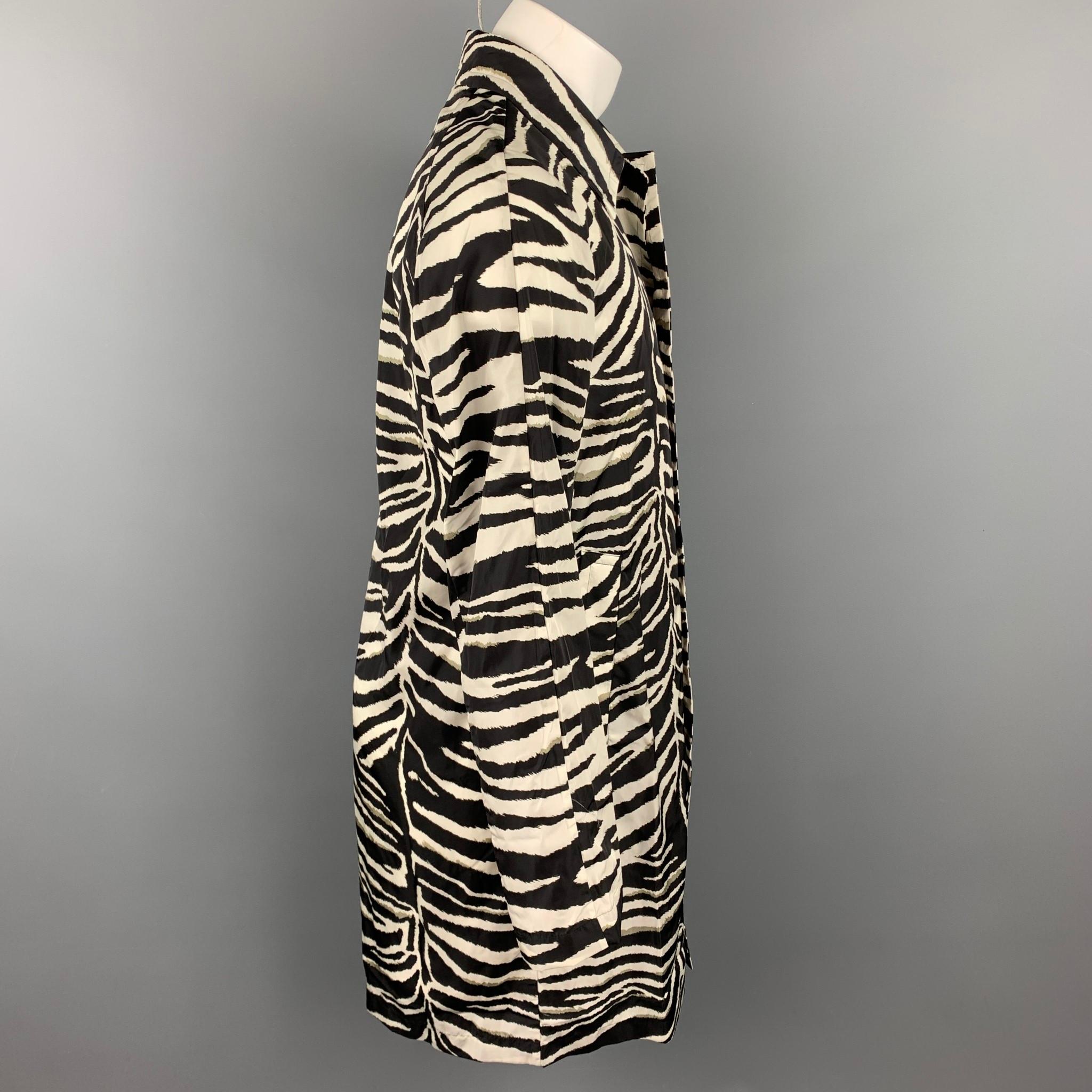 dries van noten zebra coat