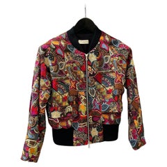 Dries van Noten Bestickte Bomberjacke mit Paillettenbesatz