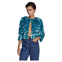 Dries Van Noten  Bolero mit Paillettenbesatz  A/W 2020