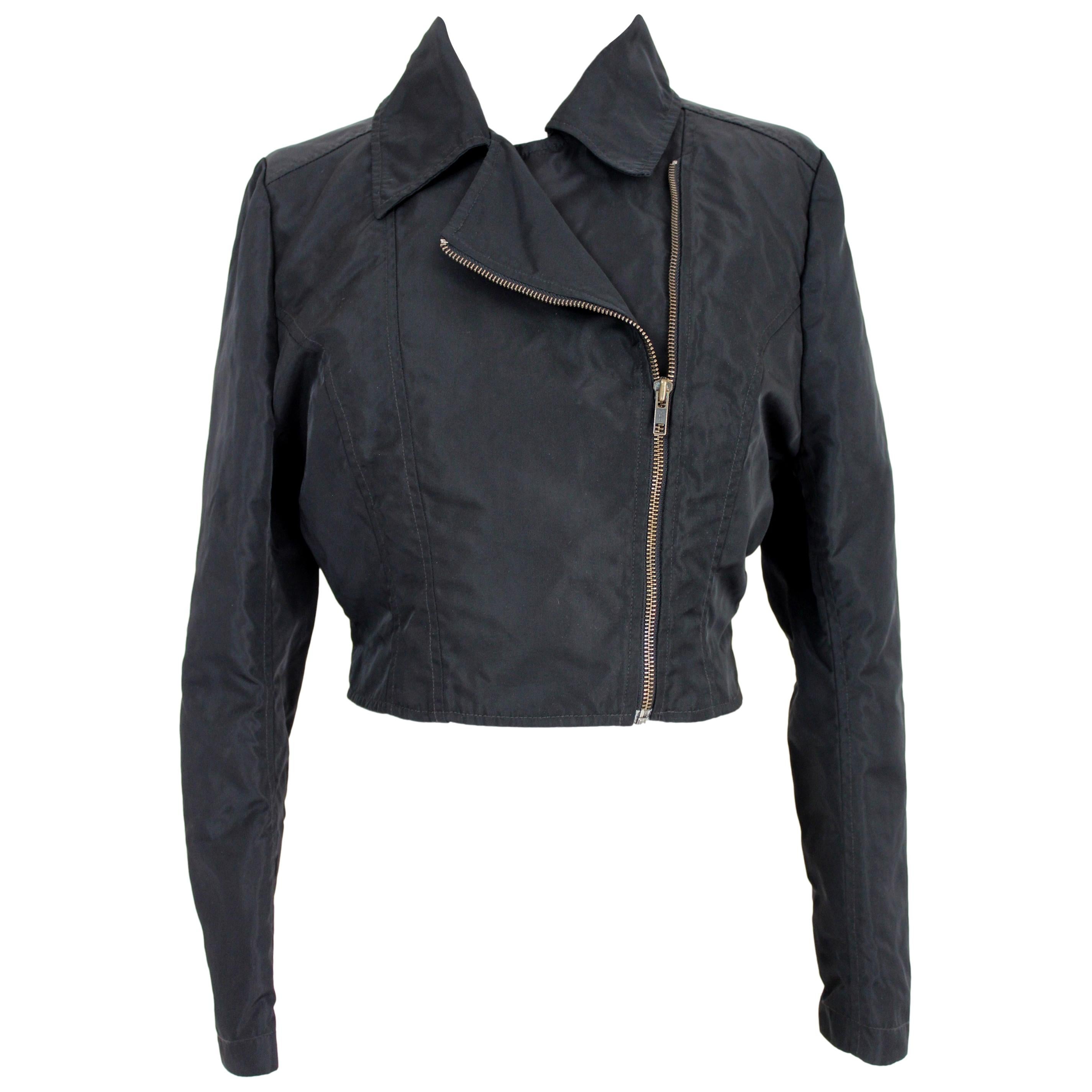 Short Zip Jacket in Chiodo