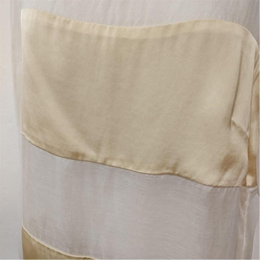 Dries Van Noten Silk blouse size 46 In Excellent Condition For Sale In Gazzaniga (BG), IT