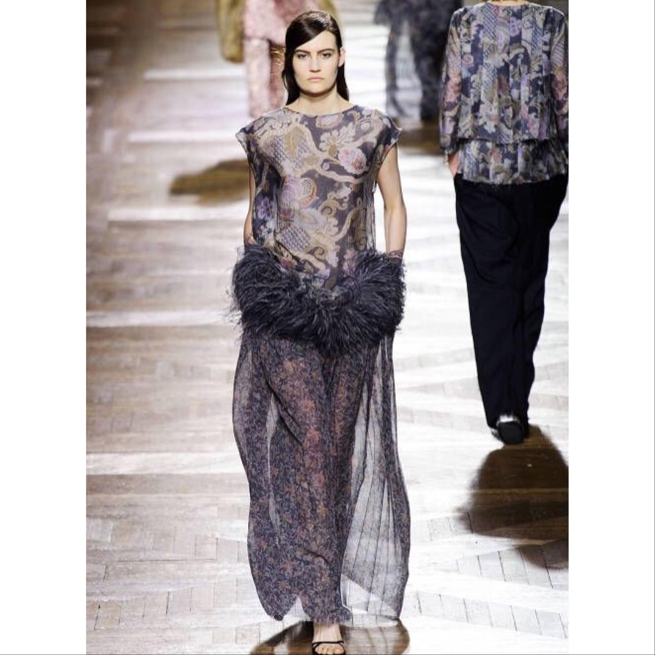 A member of the iconic Antwerp Six collective, Dries van Noten’s vision of luxury ready-to-wear fashion is intertwined with themes of nature and textile innovation that often result in captivating or even poetic ensembles that reshape notions of the