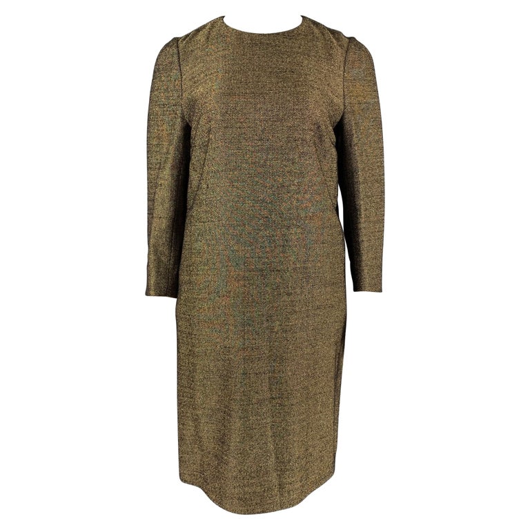 dries van noten gold dress Dries Van Noten Rinks Coat Gold main image 0