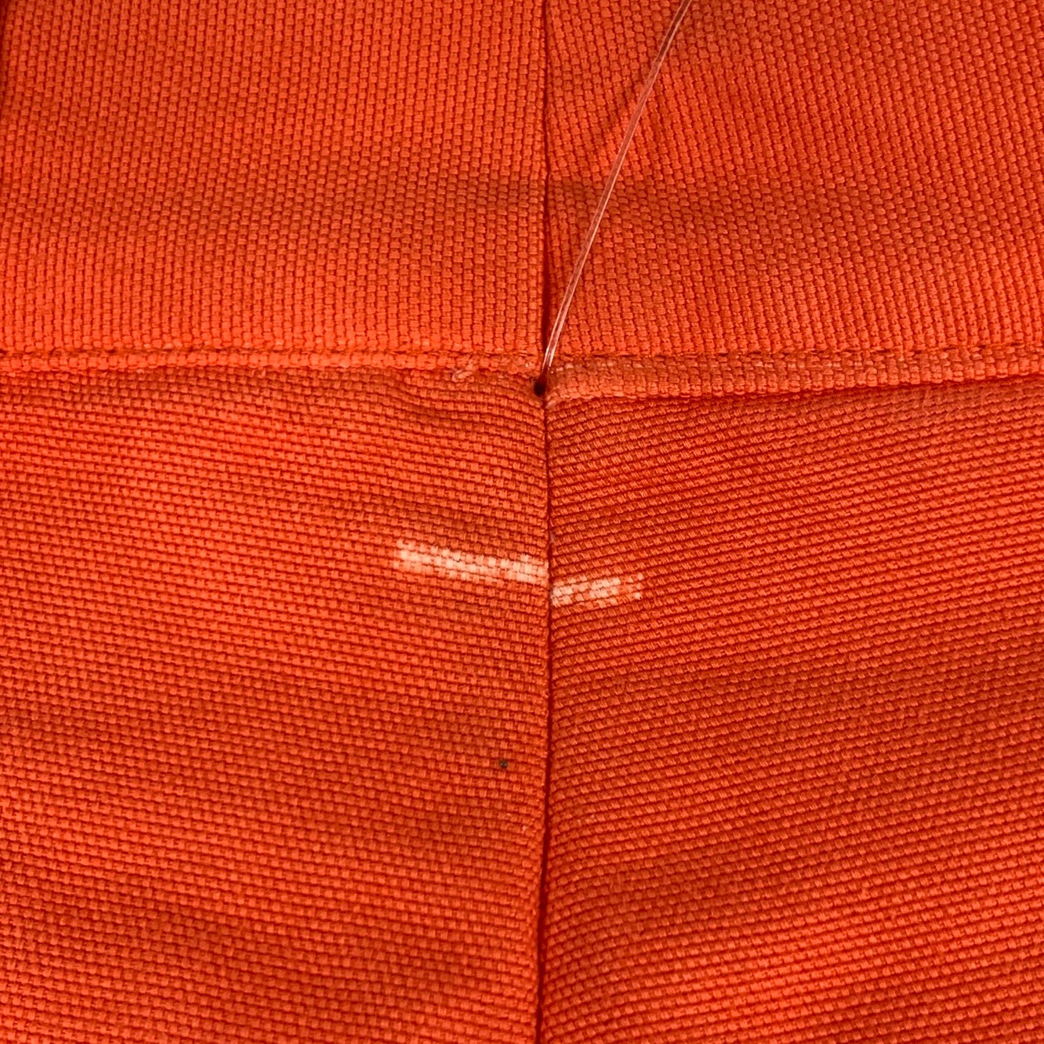 Red DRIES VAN NOTEN Size 32 Orange Cotton Casual Pants For Sale