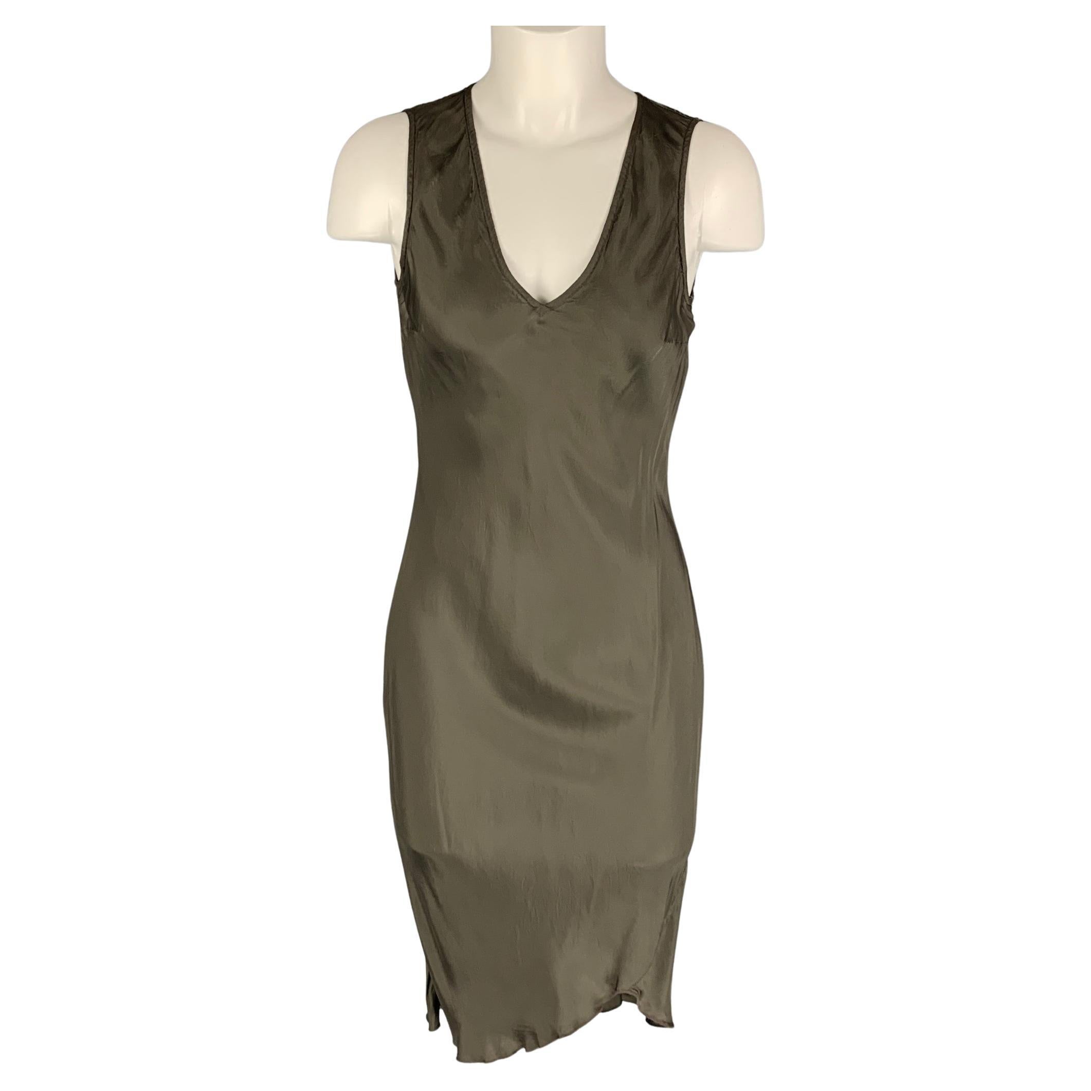 2010 DRIES VAN NOTEN / SILK FLAPPER DRESS WITH SEQUIN EMBROIDERY main image 0