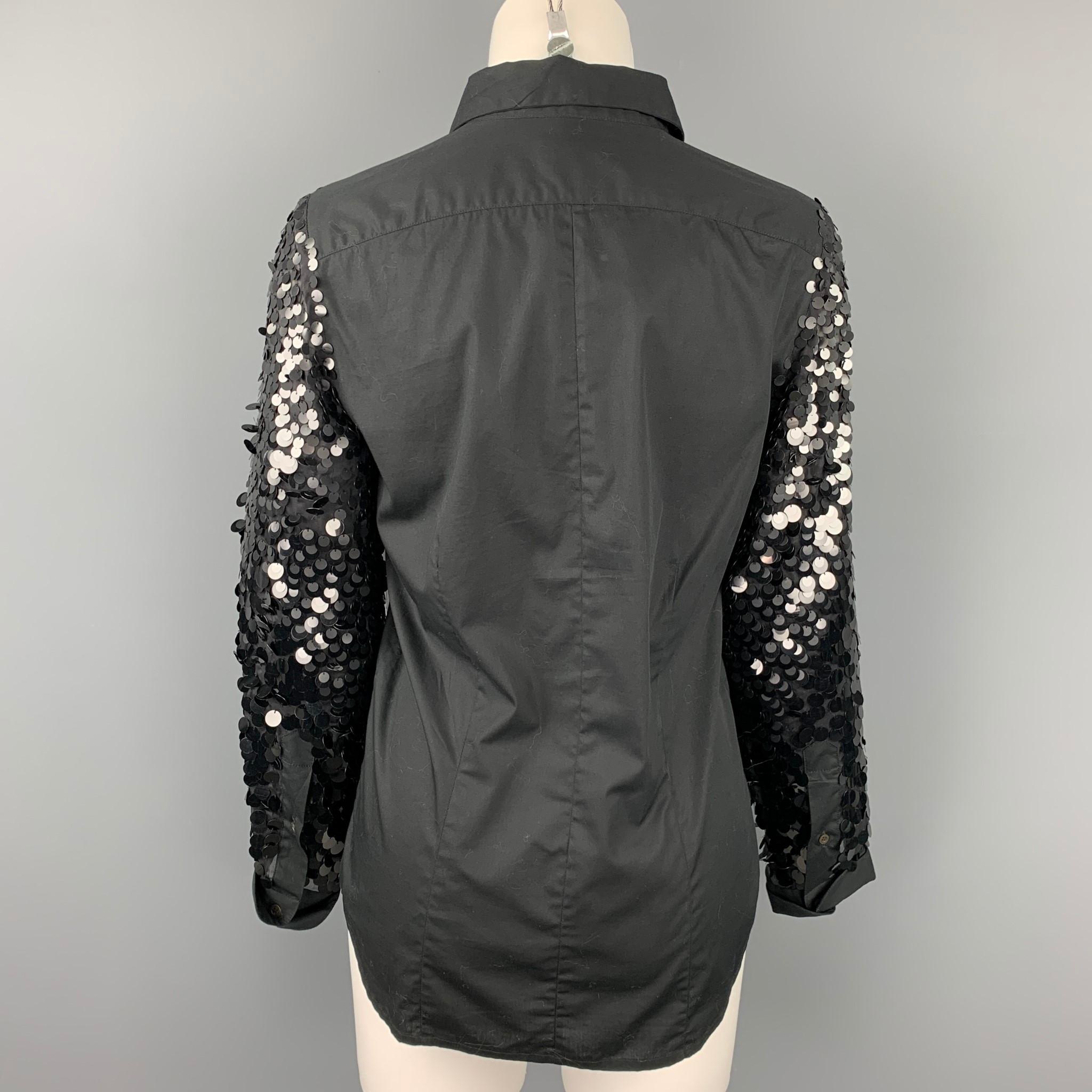 dries van noten sequin top