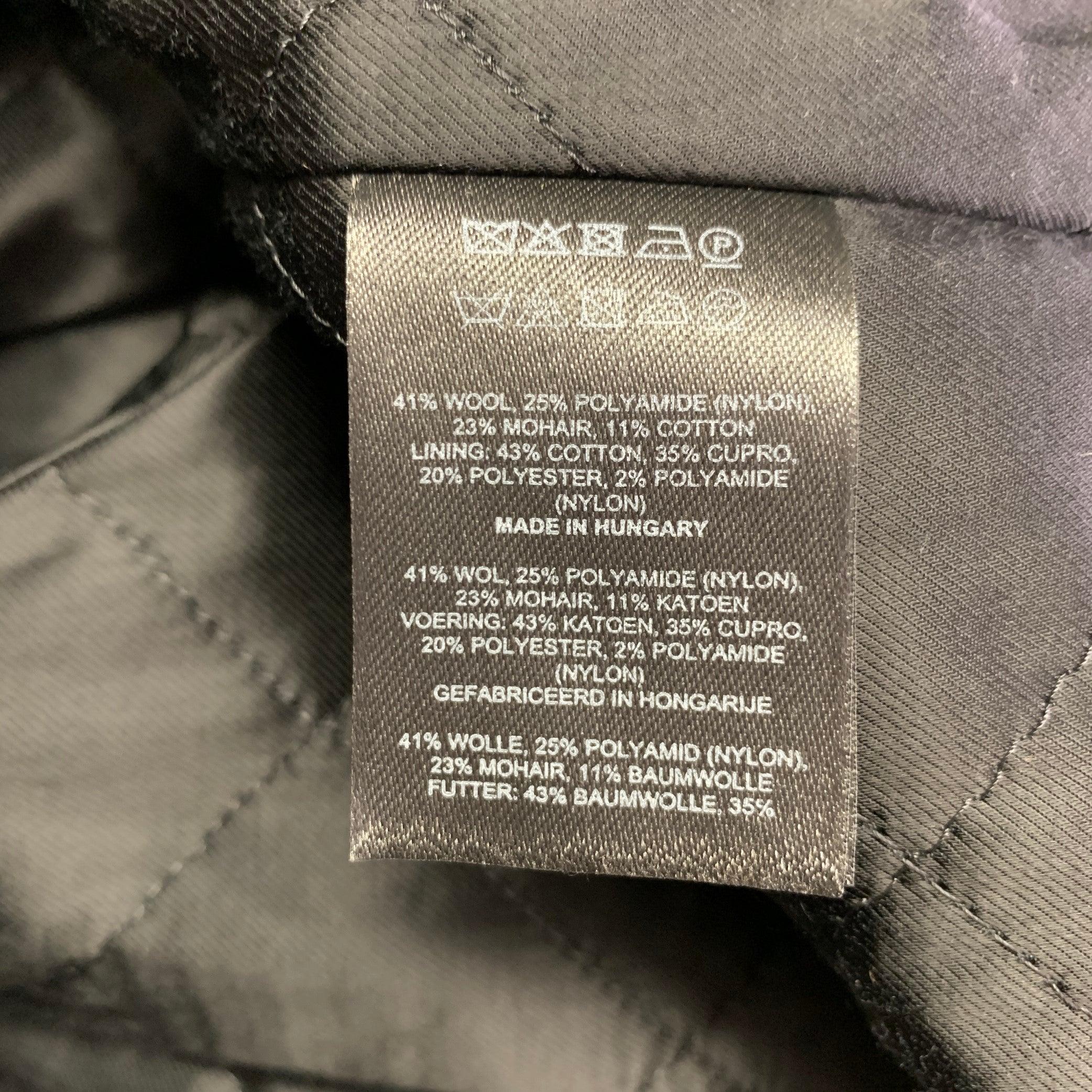 DRIES VAN NOTEN Size S Tan Brown Shaggy Faux Shearling Bomber Jacket For Sale 3