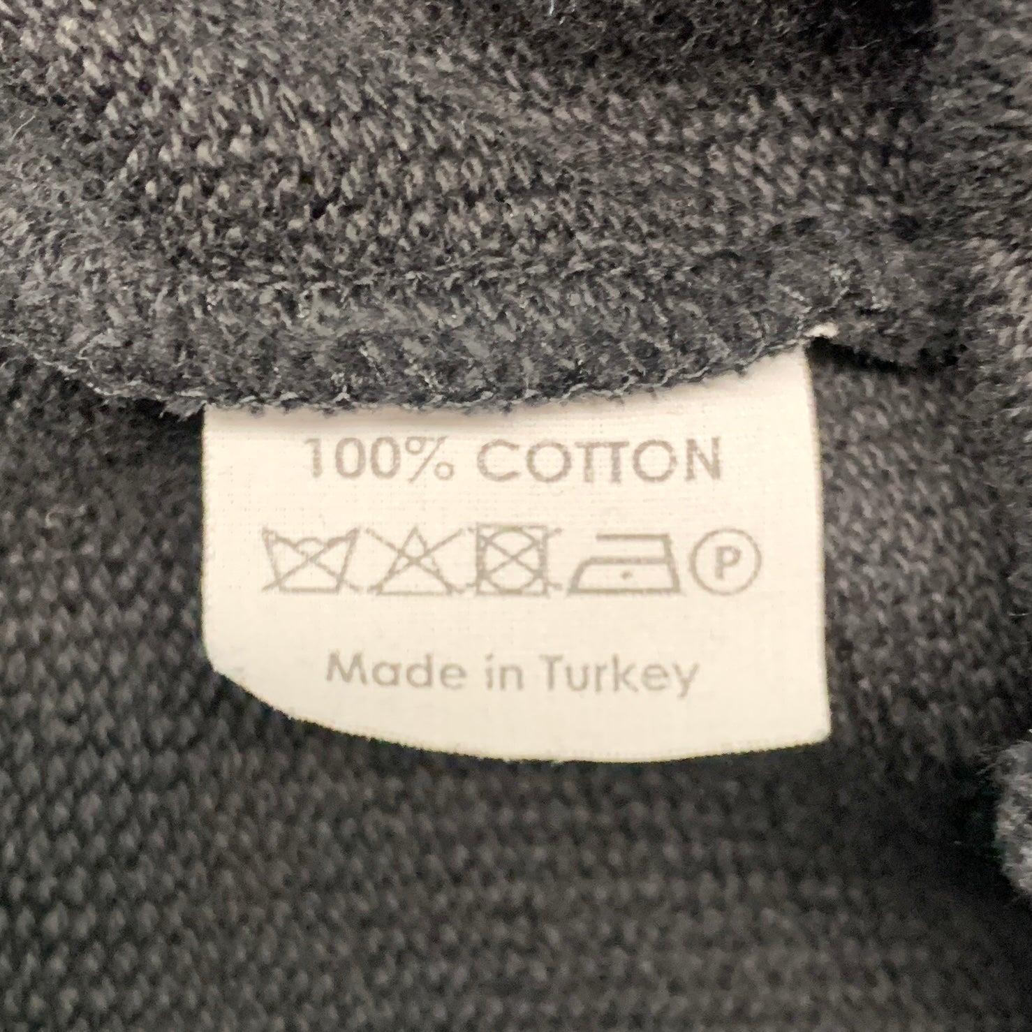 DRIES VAN NOTEN Size XL Black Multi Color Cotton Jacket For Sale 3