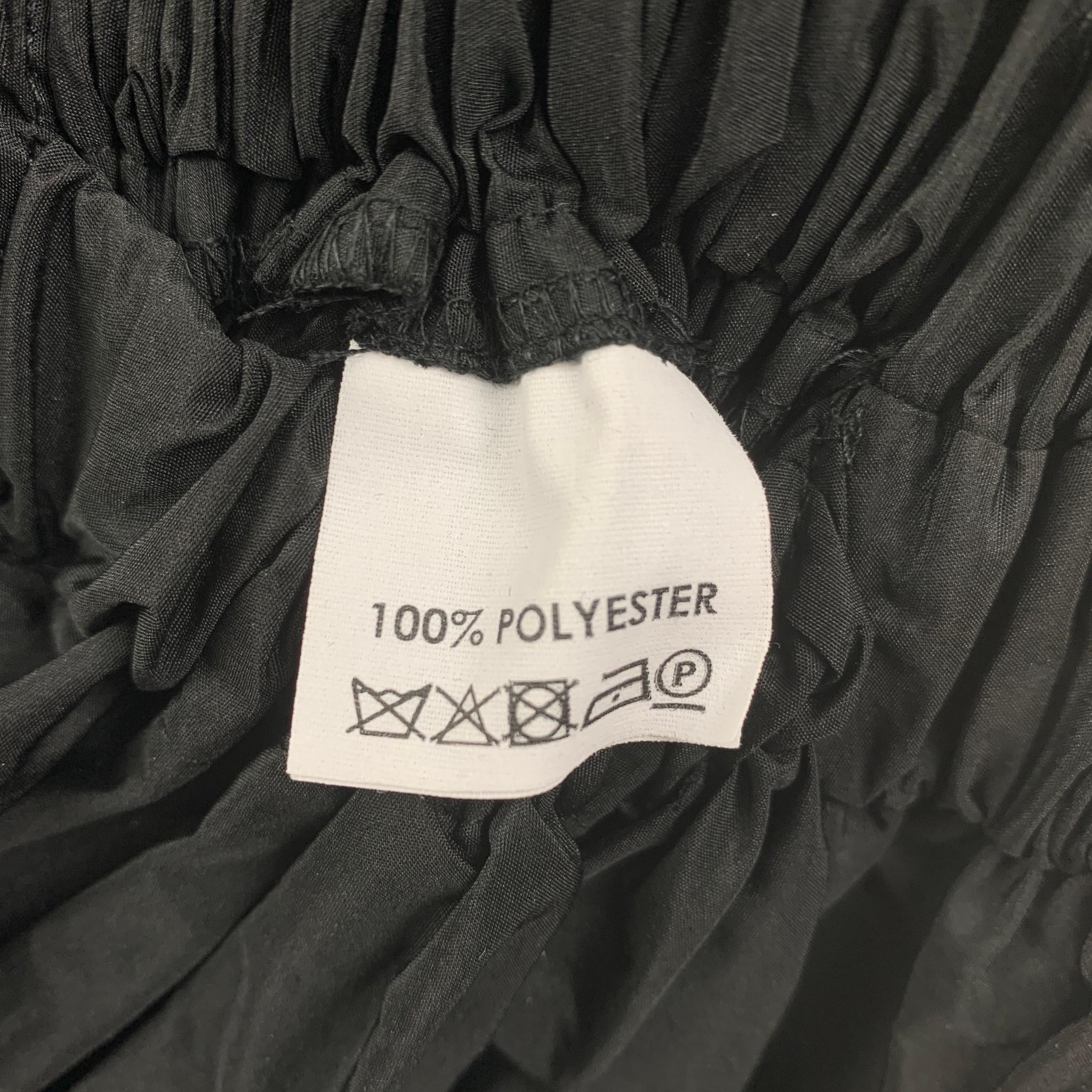 Women's DRIES VAN NOTEN SS 20 Size XS Black Polyester Taffeta Jacket